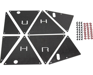 Carbon Fiber Tube Chassis Side Panels, for Traxxas UDR