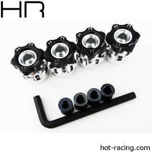 Hex Hub Adapters, 12mm to 17mm w/ 6mm Offset