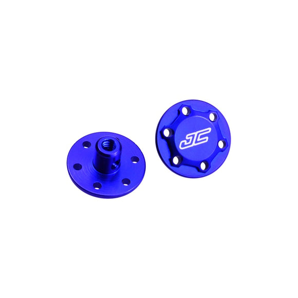 RC10 Finnisher Wing Buttons Blue