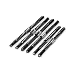 3.5mm Fin Turnbuckle Kit, Black, 6pcs, for T6.2 / SC6.4