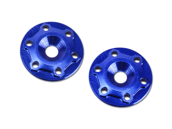 Finnisher aluminum wing buttons-blue B6.2 & B6.3