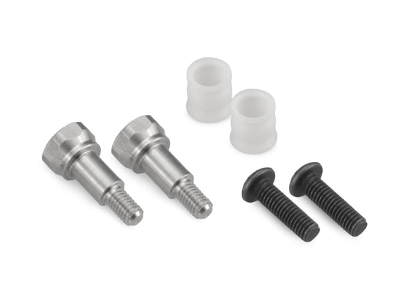 Titanium Shock Stand-offs w/ Bushing-Short B6.2 & B6.3