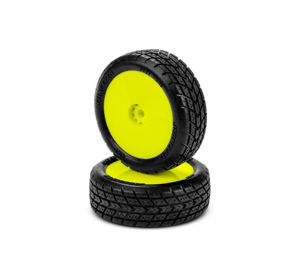 Dirt Trac Mini - Green Compound, Pre-Mounted, Yellow