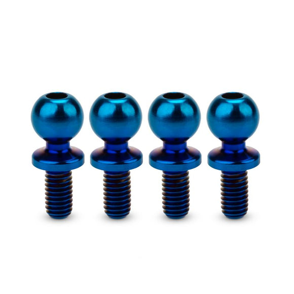 JCI, 5.5 x 6mm Revolved Titanium Ball-Stud, Burnt Blue