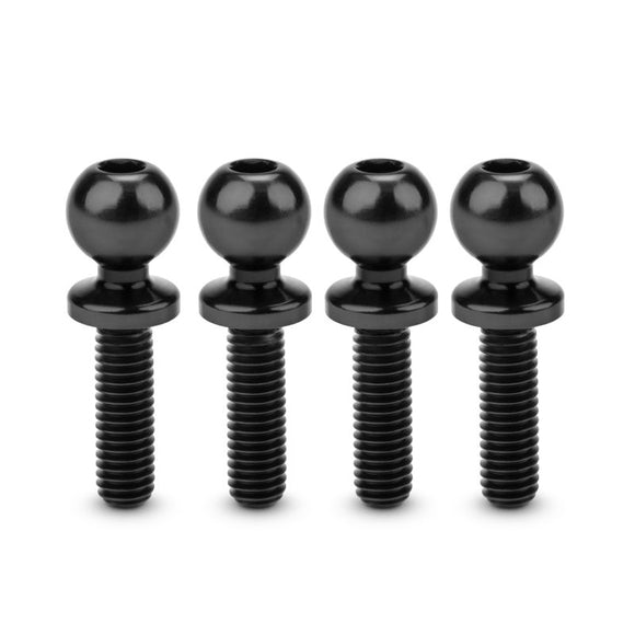 JCI, 5.5 x 10mm Revolved Titanium Ball-Stud, 4pc