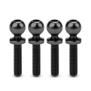 JCI, 5.5 x 12mm Revolved Titanium Ball-Stud, 4pc