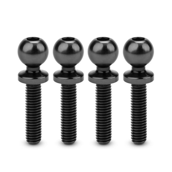 JCI, 5.5 x 12mm Revolved Titanium Ball-Stud, 4pc