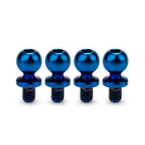 JCI, 5.5 x 4mm Revolved Titanium Ball-Stud, Burnt Blue