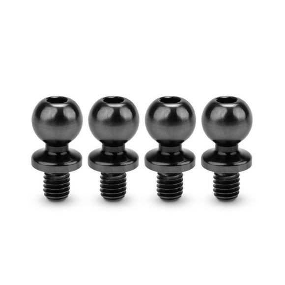 JCI, 5.5 x 4mm Revolved Titanium Ball-Stud, 4pc