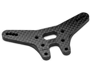 RC10B7 -2mm Carbon Fiber Rear Shock Tower, Black