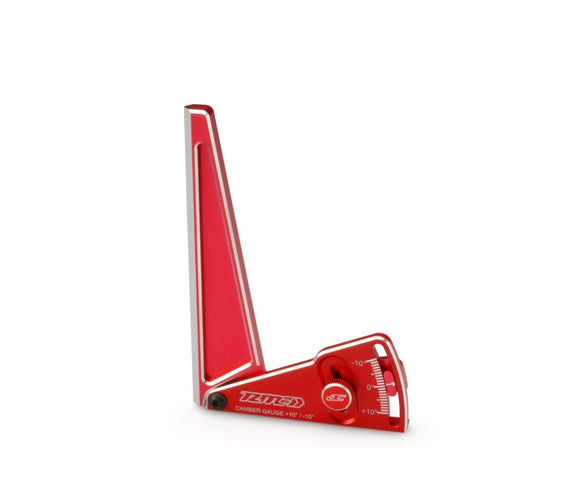 RM2 Aluminum Camber Gauge, 120mm, Red