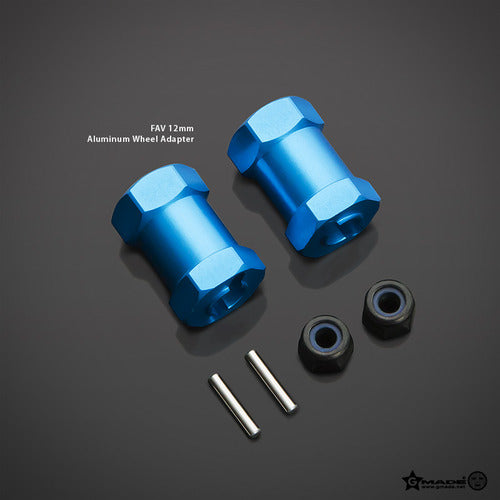 12mm Aluminum Wheel Adapter(2)