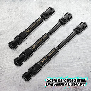 JunFac Scale hardened steel universal shaft for Axial SCX1