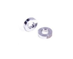 3mm x 2mm Aluminum Spacers Natural (25pcs)