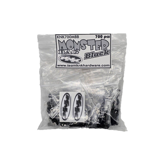 Monster Bag Black - 700 Piece Black Oxide Bulk Bag