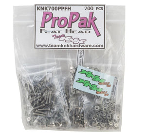 Flat Head Pro Pak - 700 Piece Stainless Bulk Bag