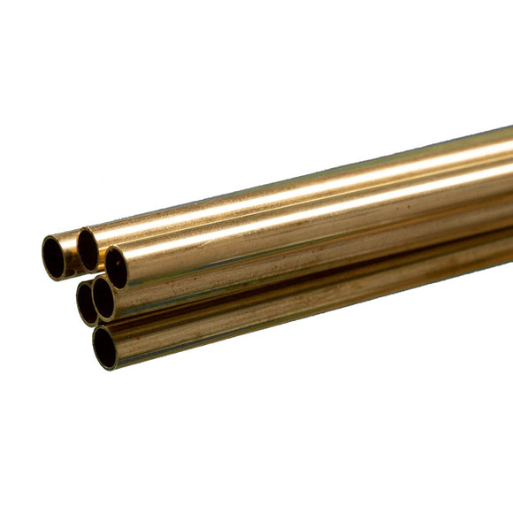 Round Brass Tube: 7/32