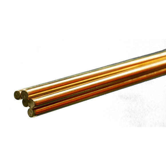 Round Brass Rod: 3/16