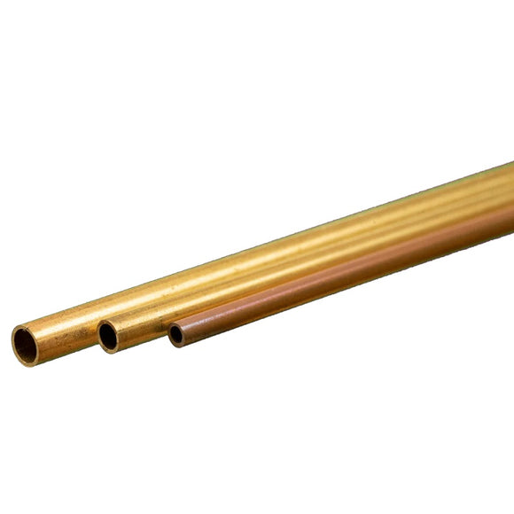 Bendable Brass Tube: (3/32