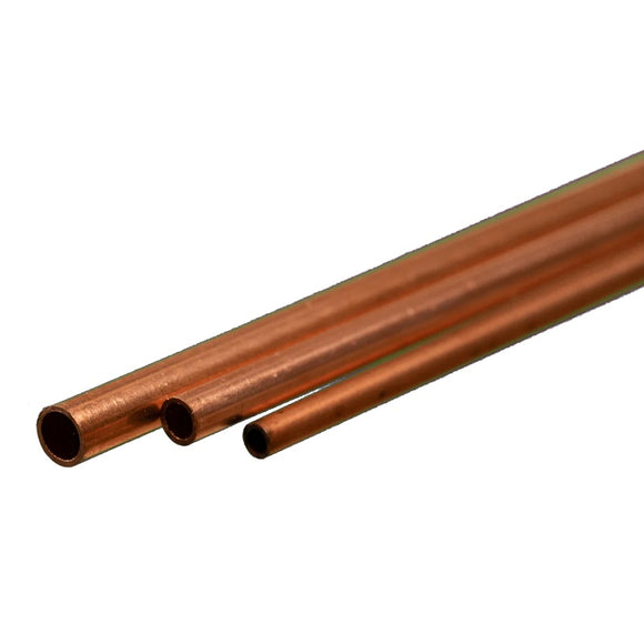 Bendable Copper Tube: (3/32