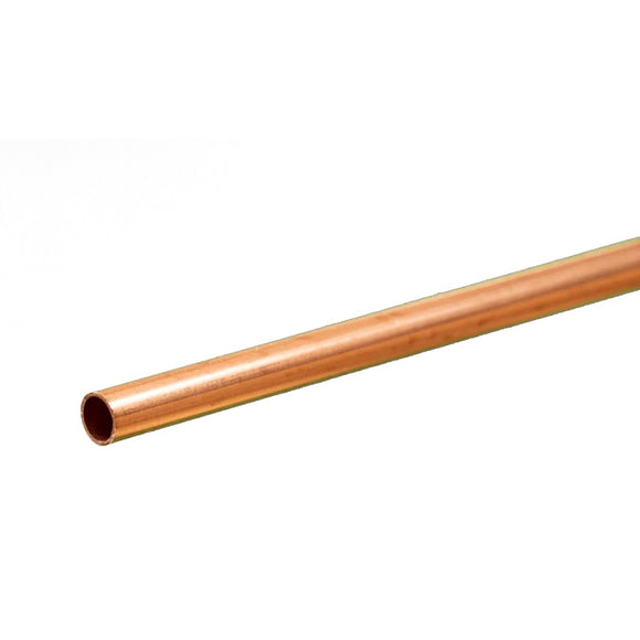 Round Copper Tube: 3/16