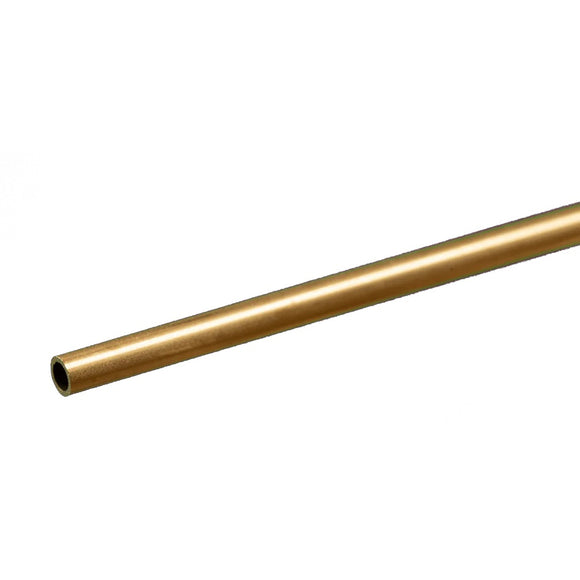 Round Brass Tube: 1/8