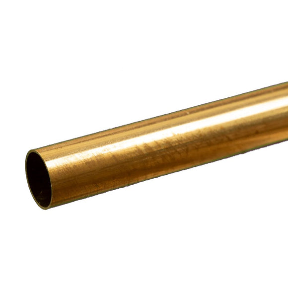 Round Brass Tube: 17/32