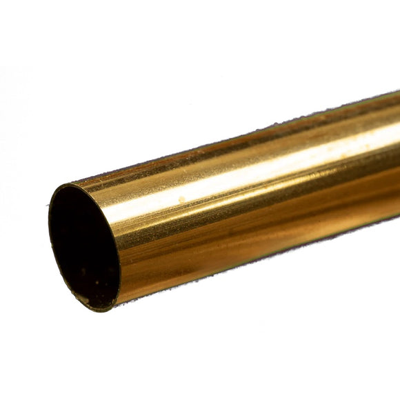 Round Brass Tube: 21/32