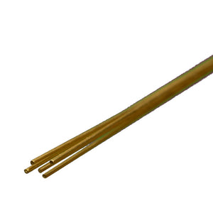 Round Brass Rod: 0.020" OD x 12" Long