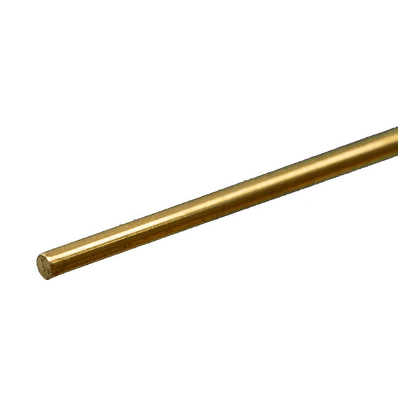 Round Brass Rod: 3/32