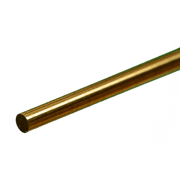 Round Brass Rod: 1/8