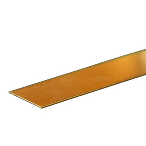 Brass Strip: 0.025" Thick x 1" Wide x 12" Long