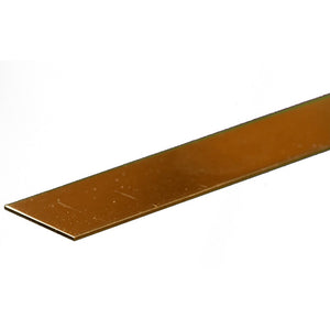 Brass Strip: 0.025" Thick x 3/4" Wide x 12" Long