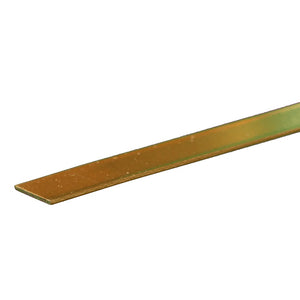 Brass Strip: 0.032" Thick x 1/2" Wide x 12" Long