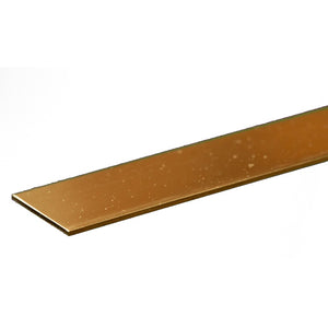 Brass Strip: 0.032" Thick x 3/4" Wide x 12" Long