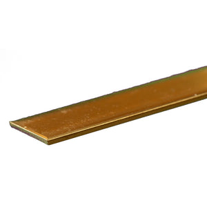 Brass Strip: 0.064" Thick x 3/4" Wide x 12" Long