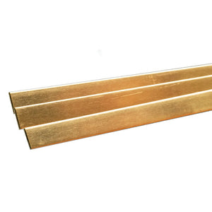 Brass Strip: 0.064" Thick x 1/2" Wide x 36" Long