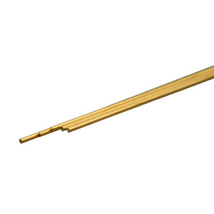 Round Brass Rod: 1mm OD x 300mm Long