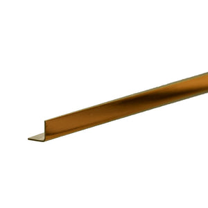 Brass Angle: 0.014" Wall - 3/16" Leg Length - 12" Long