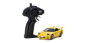 First Mini-Z Initial D Mazda RX-7 FD3S - Yellow