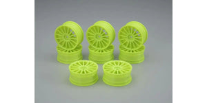 Aero 24 Wheel, 15 Spoke, Flourescent Yellow, 8pcs