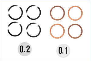 12X15mm Shim Set(0.1/0.2/4pc)