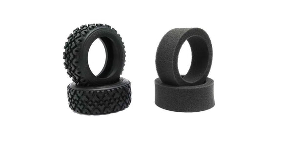 Vintage Rally Tire FZ02-R (M), 2pcs