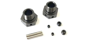 Wheel Hub (Wide / Gunmetal / 2pcs / MP10)