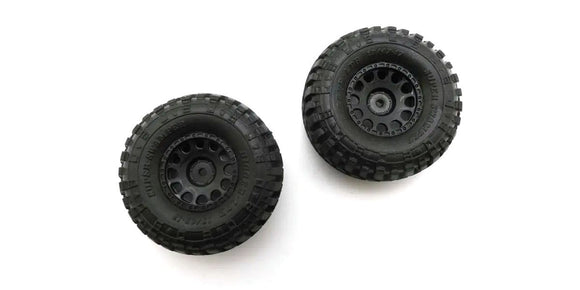 Premounted Tire / Wheel w/ Weight, 2pcs, Interco Tire