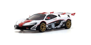 ASC MR-03W-MM McLaren P1 GTR White / Red Body