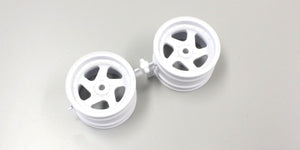 5 Spoke Wheel 43mm White (Optima)