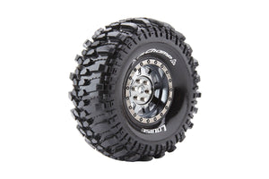 CR-Champ 1/10 1.9" Crawler Tires, 12mm Hex, Super Soft,