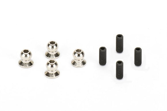 4.8x6mm Ball Stud (for T410 Sway Bar), for T410 Drift