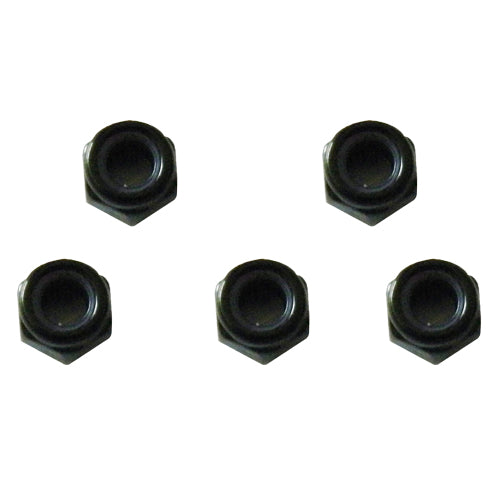 3mm Steel Nylon Insert Locknut (5pcs)